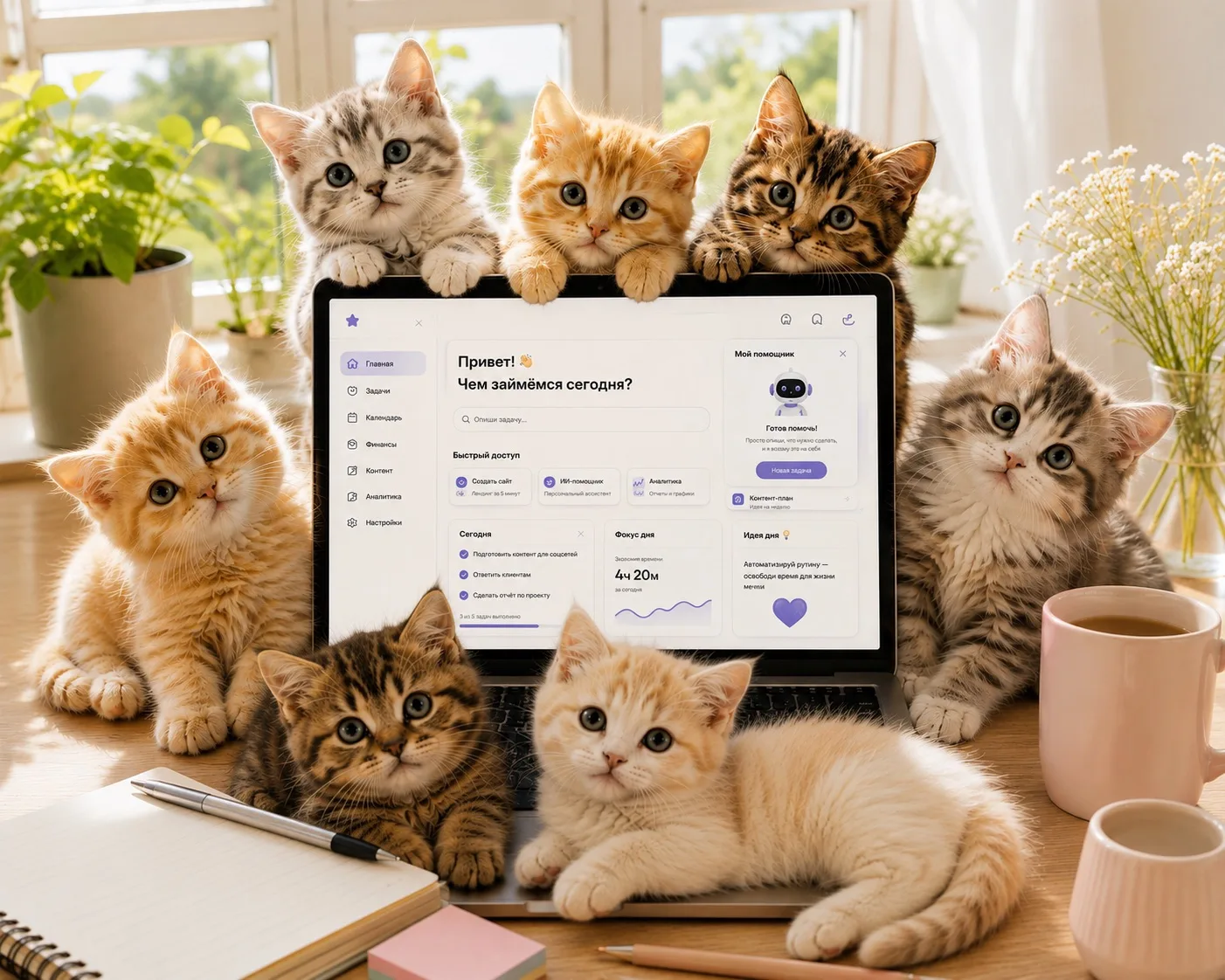 Формула долголетия, разработанная Ксенией Барановой 😉

Есть мнение, что домашние питомцы помогают с