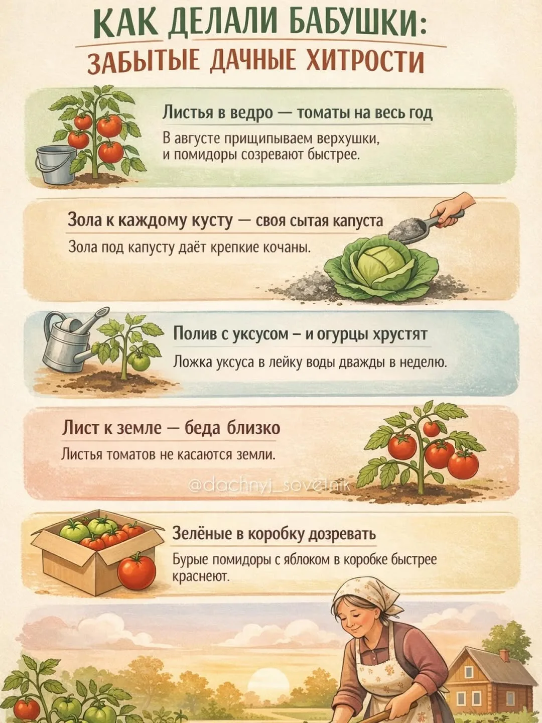 Забытые бабушкины хитрости

Дачный участок | 👉 Подписаться