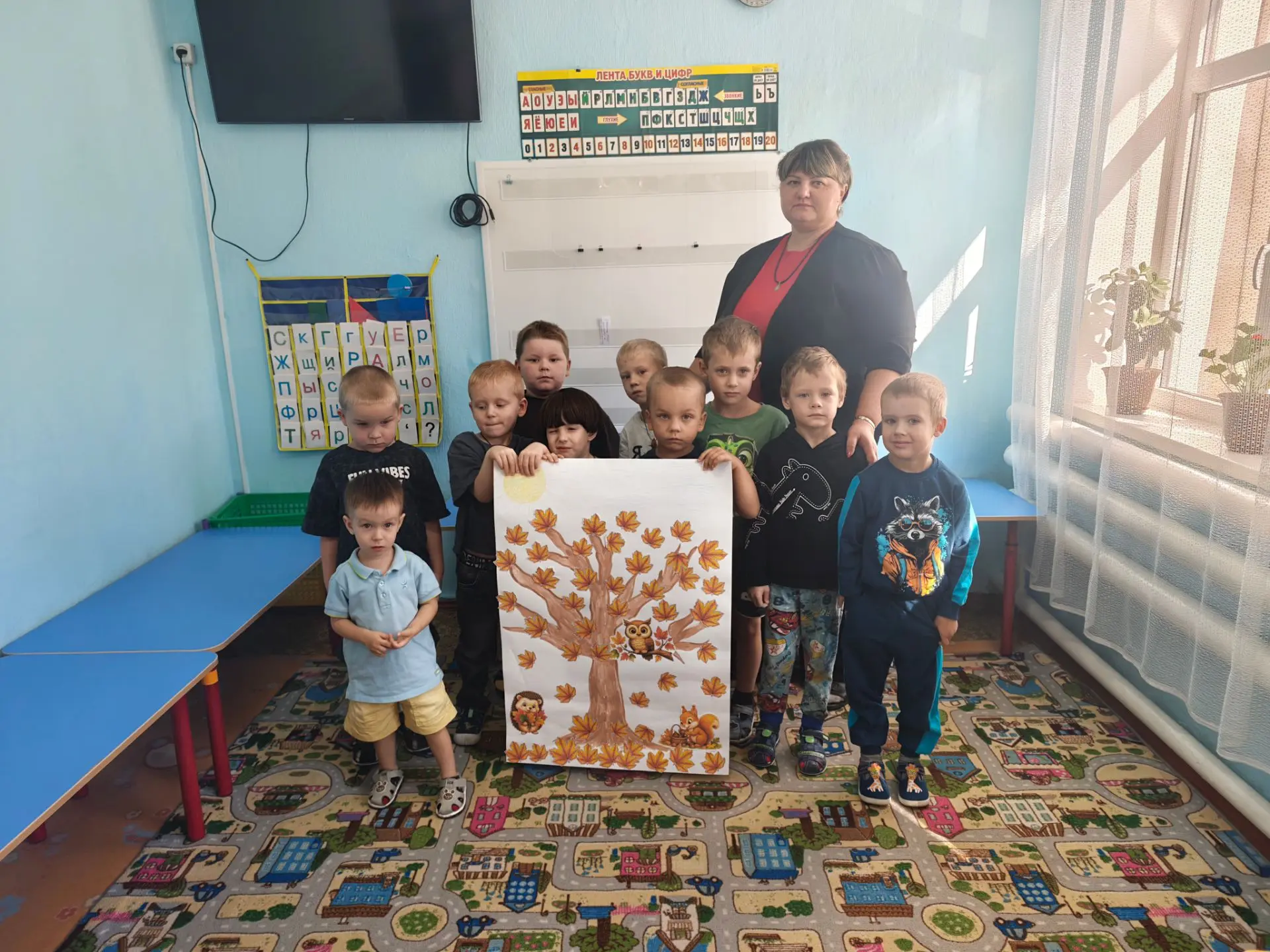 📌ЯРКИЕ КРАСКИ ОСЕНИ заглянули в старшую группу!