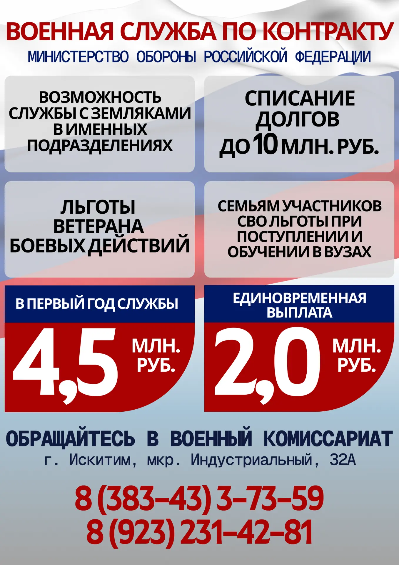 Служба по контракту — выбор тех, кто готов защищать Родину