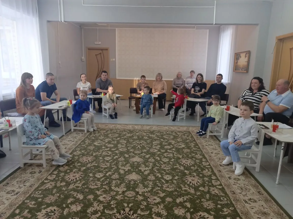 💥Вчера в нашем детском саду, прошло мероприятие семейного клуба "Изобразимка"под руков...