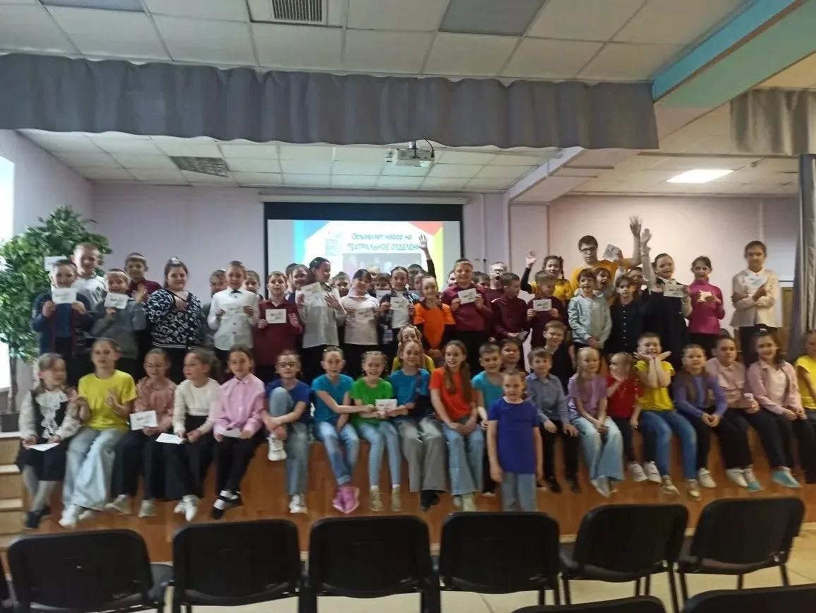 21 мая в нашей школе  с успехом прошли гастроли юных артистов!