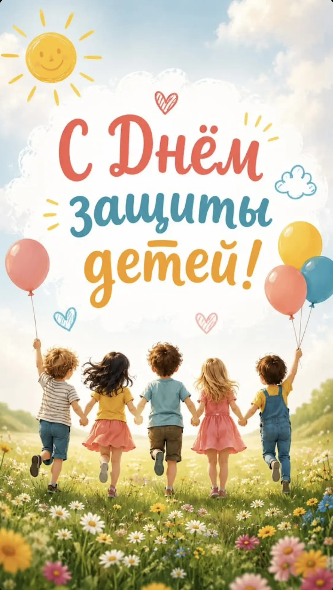 🎉🧸 С Днём защиты детей! 

🎈 1 июня — особенный праздник, который напоминает нам о самом ценном — 