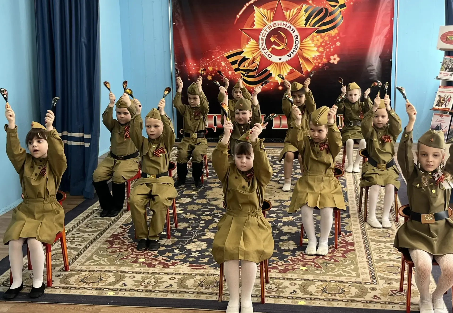 В рамках реализации проекта «Предшкола: стандарт детского сада» на тематической неделе «Моя Россия» 