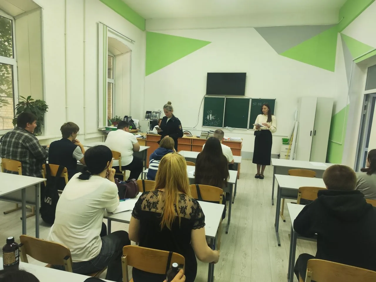 💉В рамках месячника антинаркотической направленности студентам рассказали об уголовной...