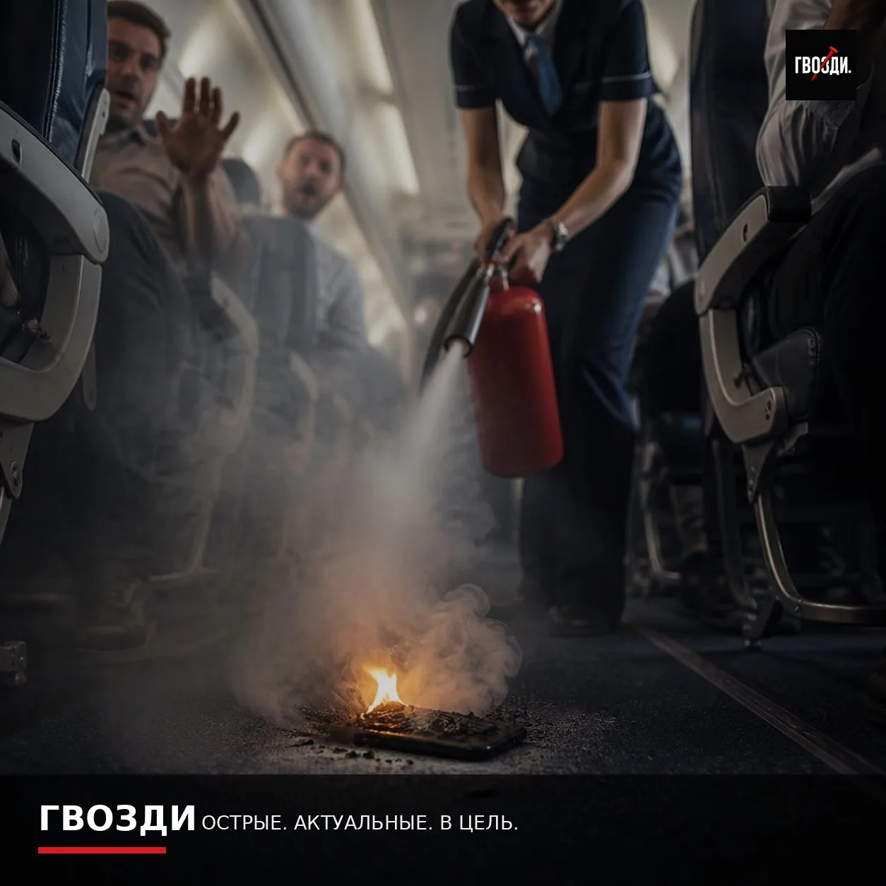 Смартфон загорелся в салоне Utair по пути из Сургута в Краснодар