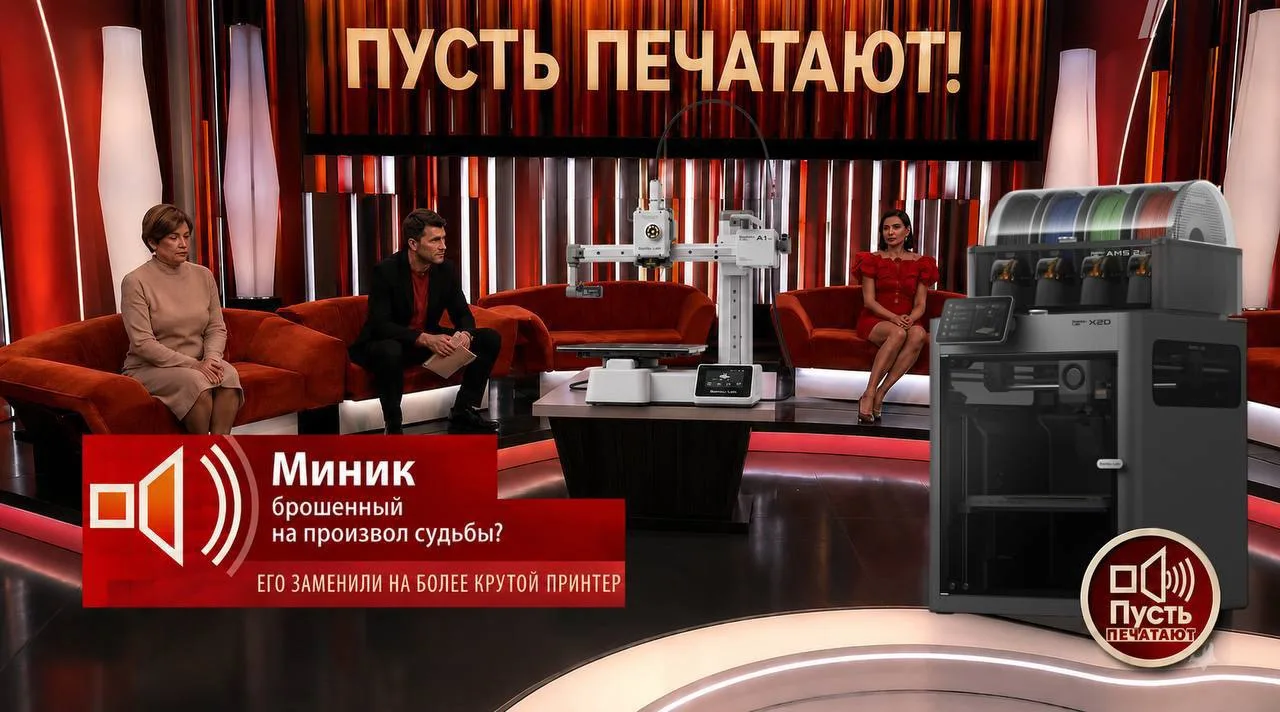 Может быть погрустим? 🥺

В какой-то момент наши аппетиты растут и 3D-принтер, который был идеален, 