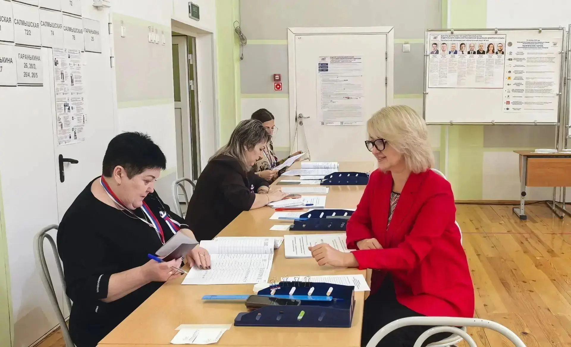 В Оренбурге продолжается голосование на выборах