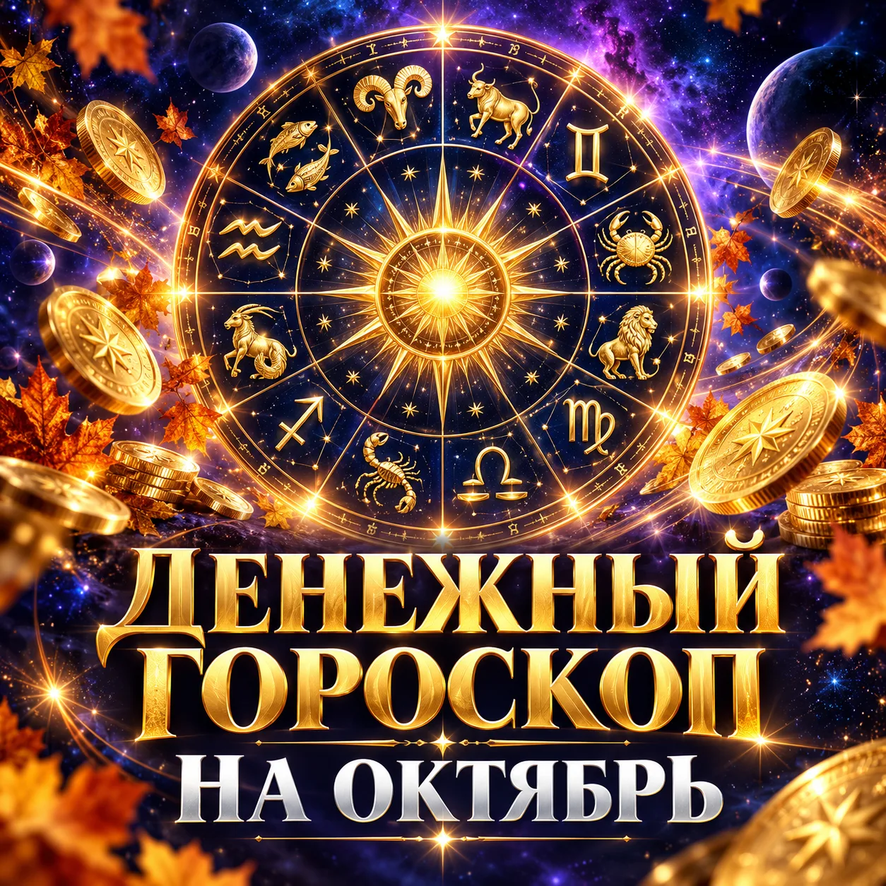 💰 Денежный гороскоп на октябрь