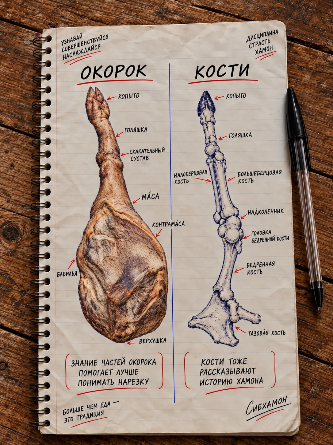 ДЕЙСТВИТЕЛЬНО ЛИ ВЫ ЗНАЕТЕ ОКОРОК, КОТОРЫЙ НАРЕЗАЕТЕ? 🤔