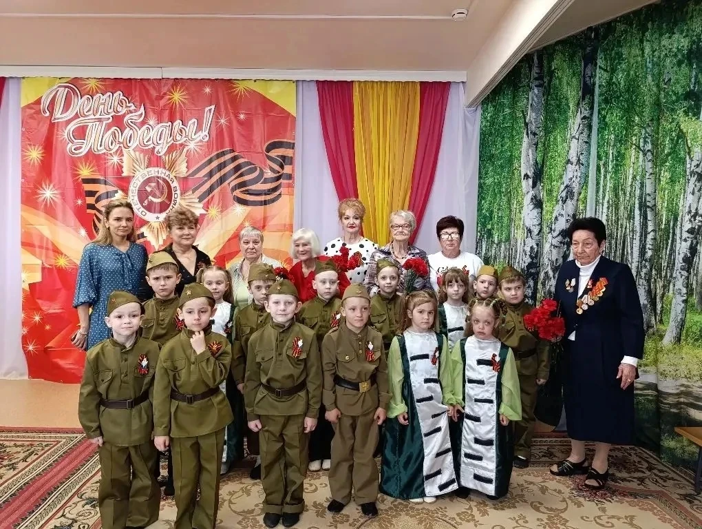 В преддверии великого праздника Дня Победы в корпусе «Сказка» дошкольного отделения прошло мероприят