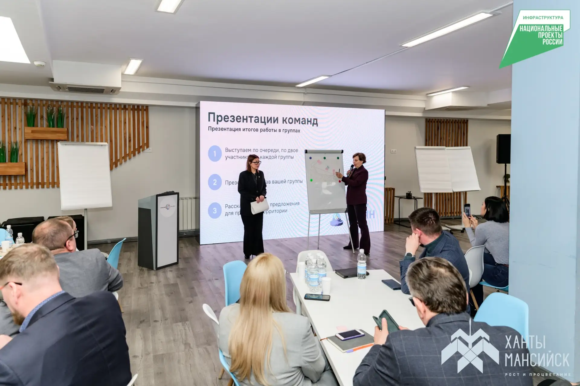 Творческие коллективы Ханты-Мансийска и организаторы городских событий выступили в качестве народных