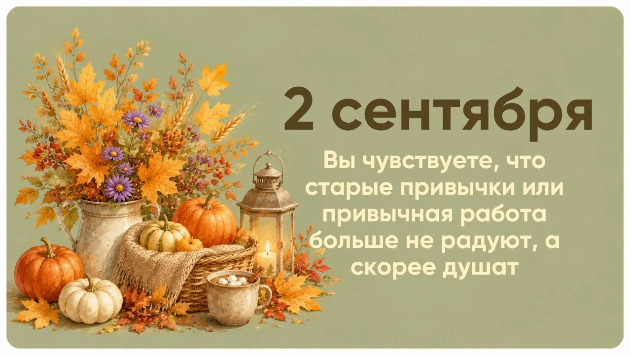 СОВЕТ ДНЯ ➡️ 2 СЕНТЯБРЯ