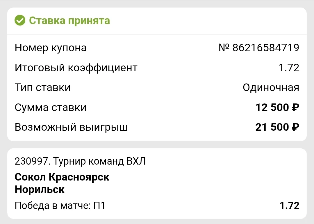 Хоккей 🏒