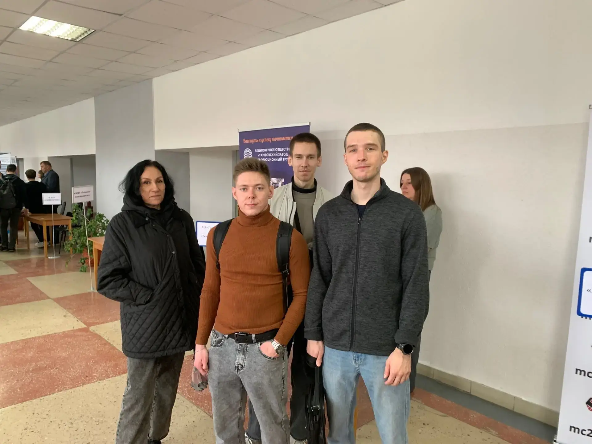 В текущий четверг в ФГБОУ ВО ТГТУ состоялась ярмарка вакансий, студенты выпускных курсов Института э