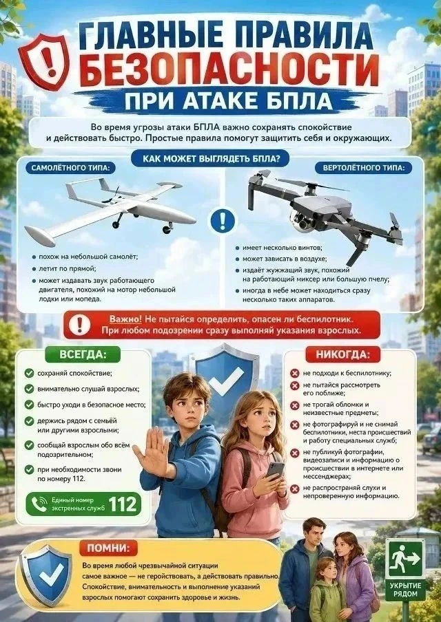 #БезопасноеПоведениеПриАтаках