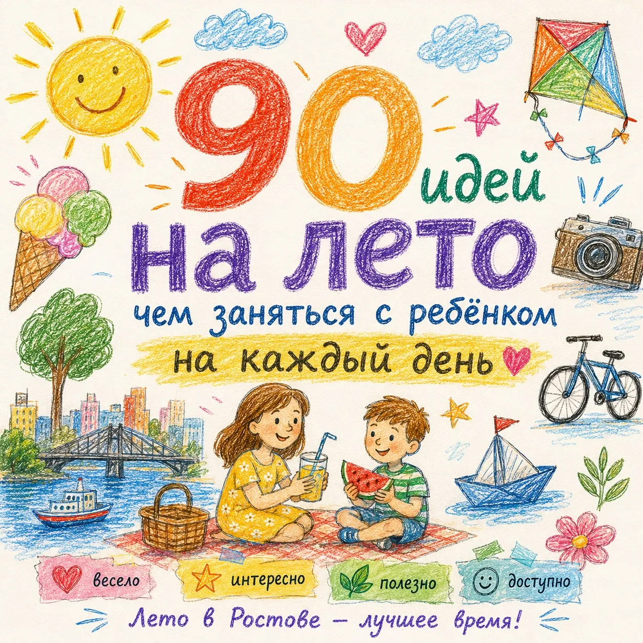 Классные идеи на лето! Сохраняйте👌✔️