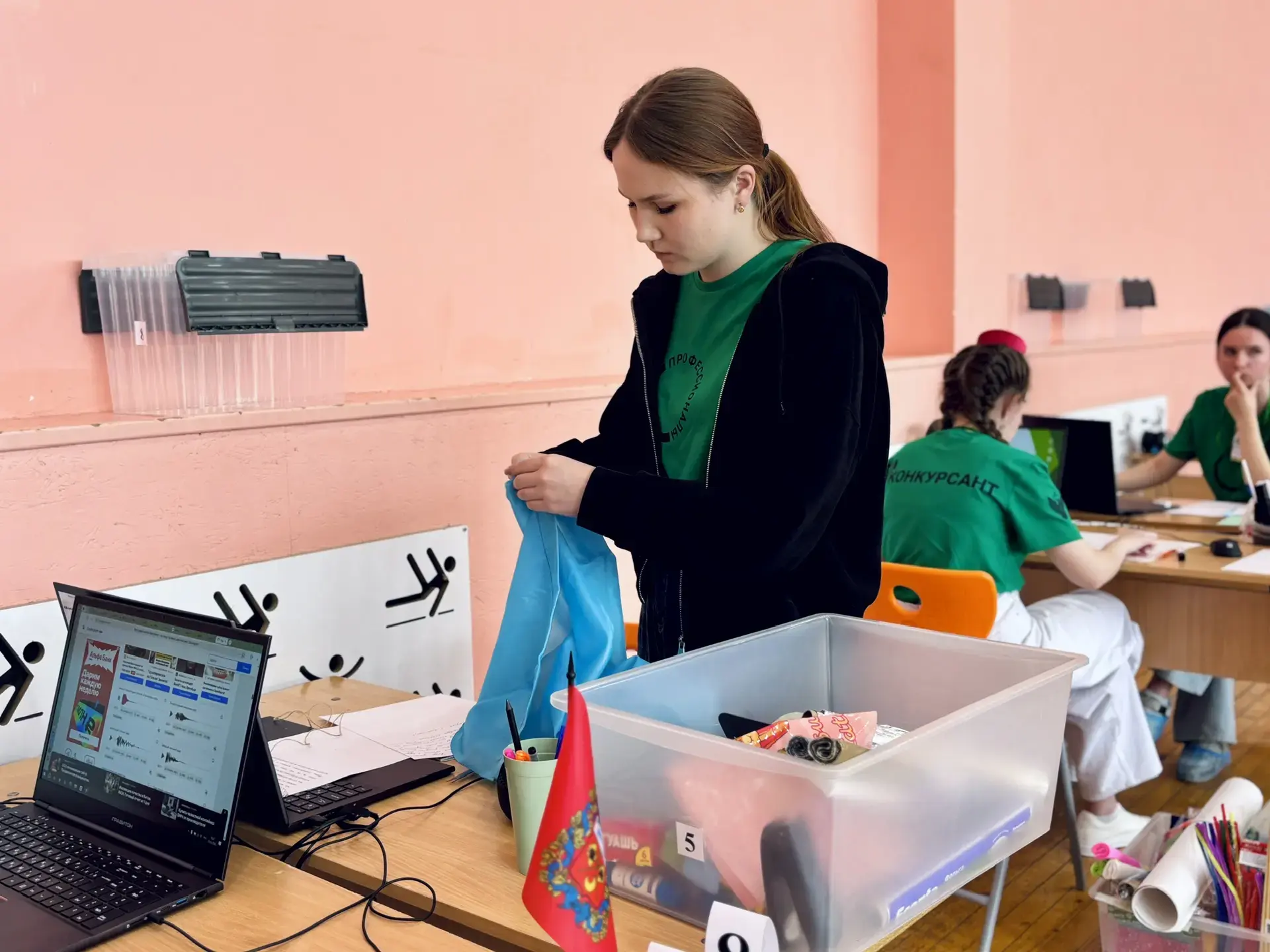 Калининградские школьники и студенты принимают участие в межрегиональном этапе чемпионата по професс