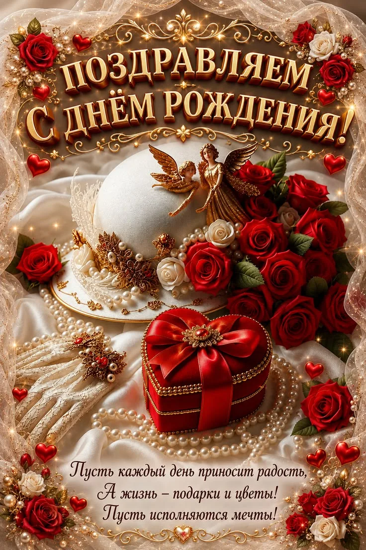 Поздравляем с Днём рождения! 🎂🎁