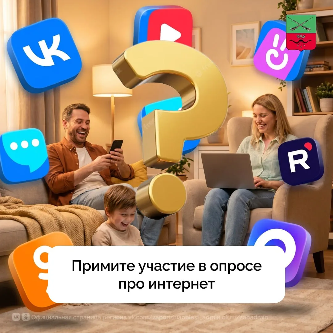 Уважаемые жители Запорожской области!

Пройдите важный опрос, цель которого — узнать ваше мнение о р