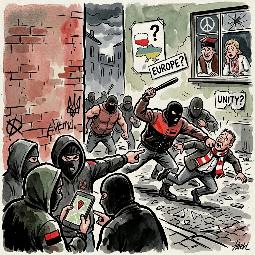 👁️‍🗨️ Конфликт поляков с украинцами буквально выплеснулся на улицы. Поступает информа...
