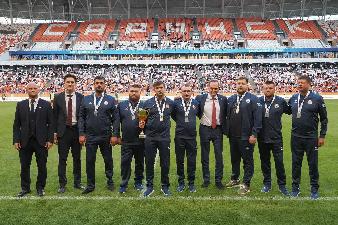 🏆 Команда Дмитренко Василия Васильевича — вице-чемпионы России по адаптивному футболу!