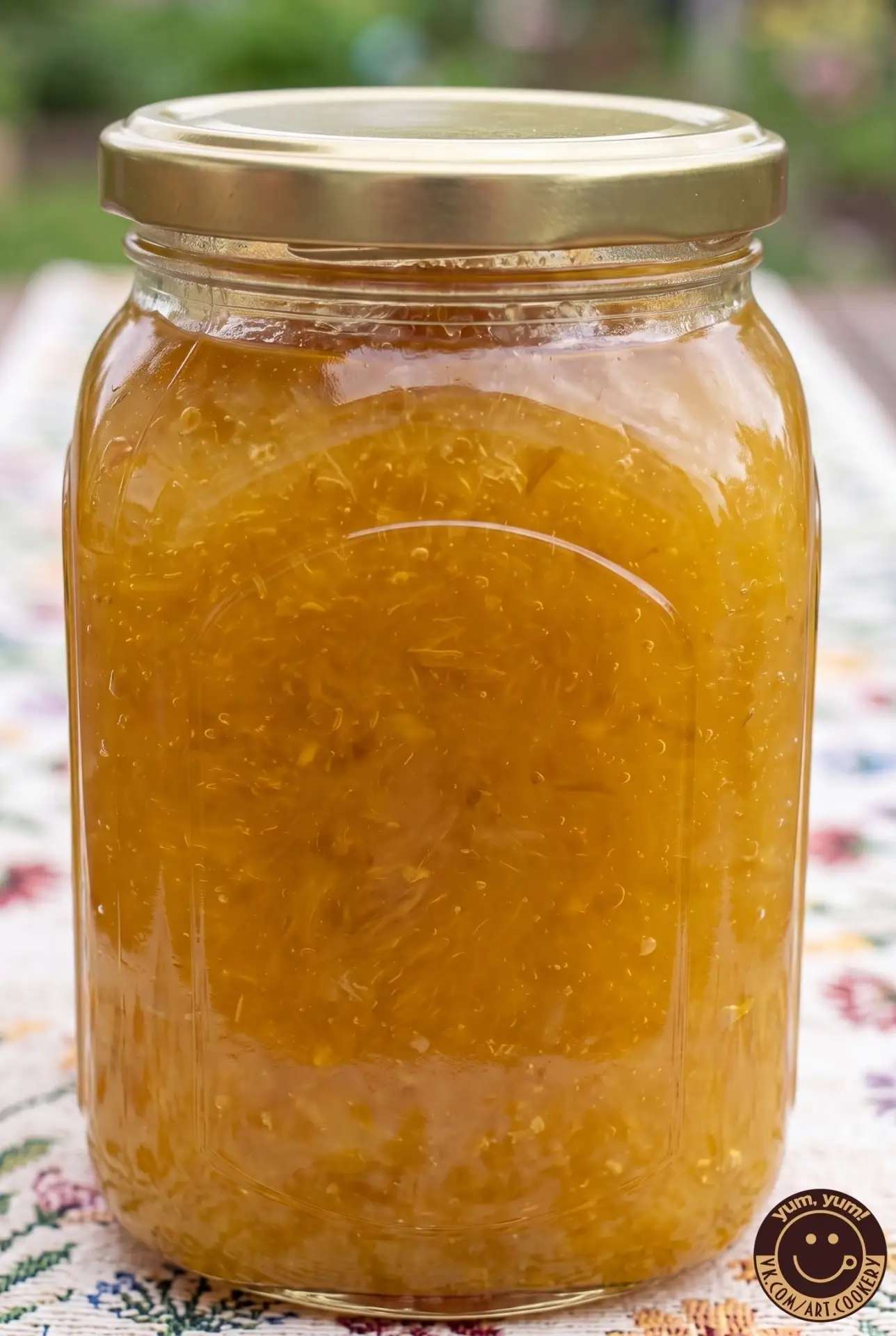 🍋 Джем из кабачков с лимоном и апельсином | Густой, яркий и ароматный