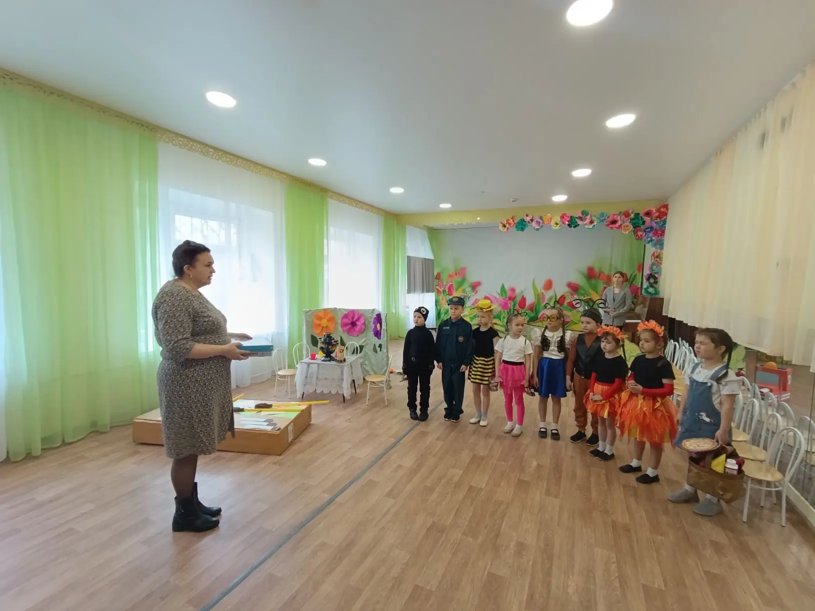 Сегодня дети подготовительной и старшей группы приняли участие в муниципальном фестивале экологическ