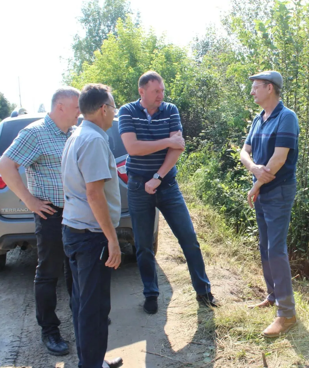 Ежедневно держу на контроле паводковую обстановку в нашем округе. Выехал в поселок Замо...