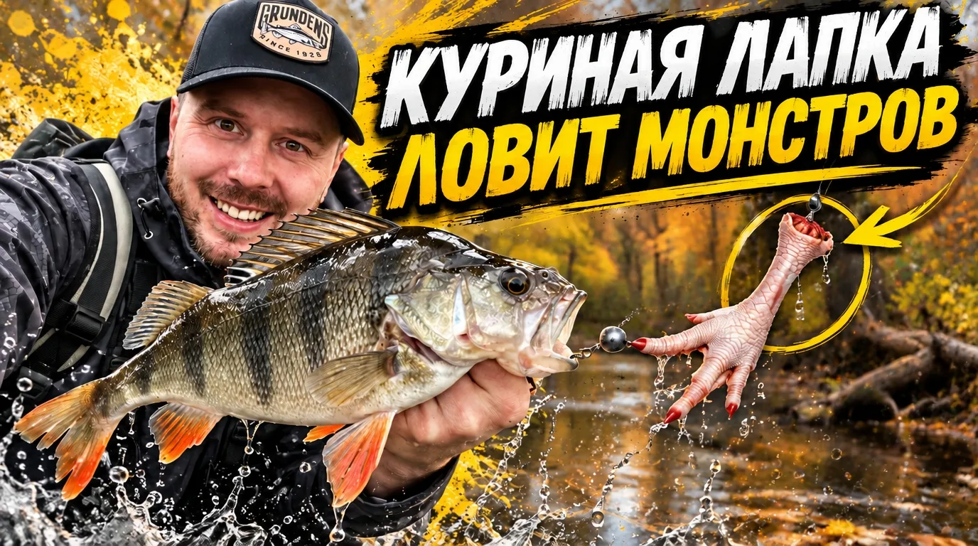 Осенняя рыбалка на микроджиг вышла — просто топчик. Толстые окуни скопились в ямках и р...