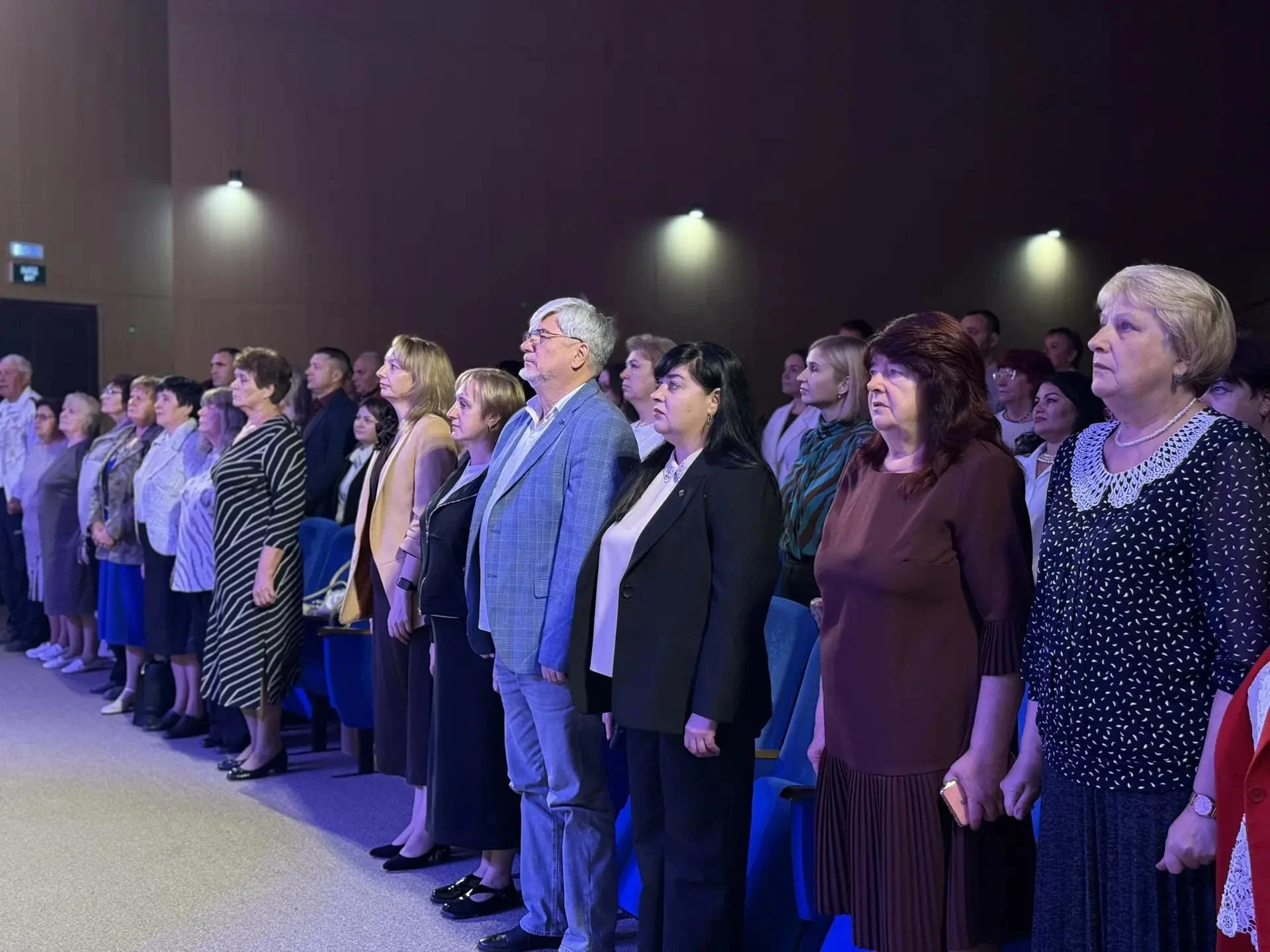 Торжественное награждение, посвященное Дню учителя, состоялось сегодня в городском цент...