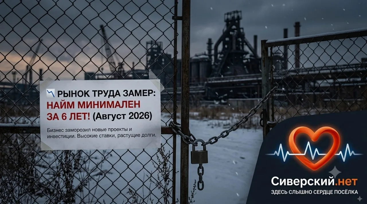 📉 Рынок труда замер: наём сотрудников в России упал до минимума за последние 6 лет.