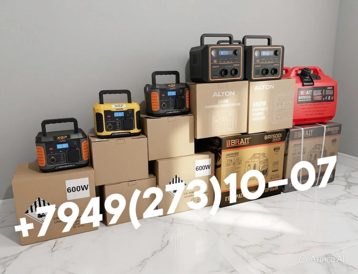 Продам портативную электростанцию, солнечные панели, ДНР