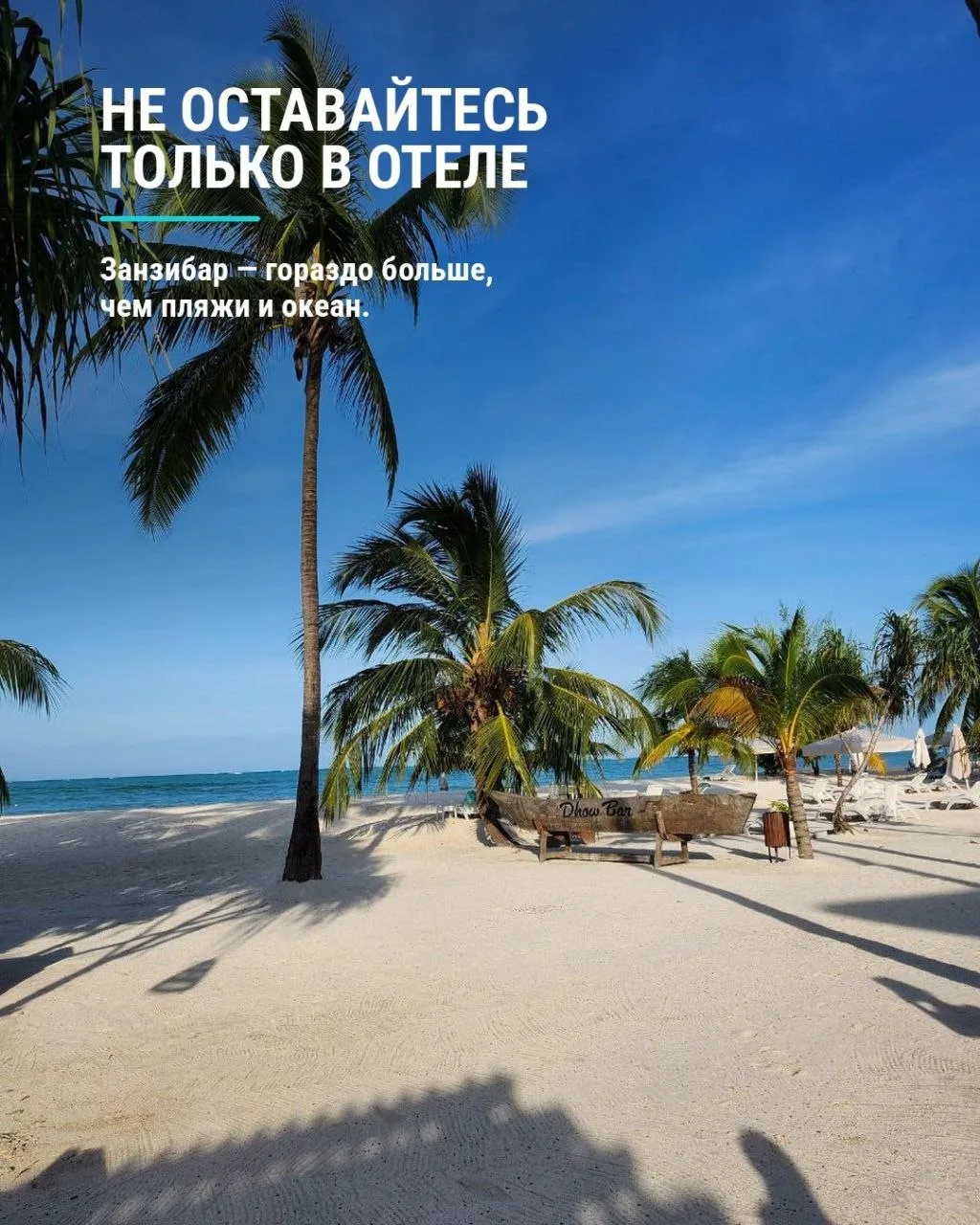 🌴 ЗАНЗИБАР — ЭТО НЕ ТОЛЬКО ПРО ПЛЯЖНЫЙ ОТДЫХ