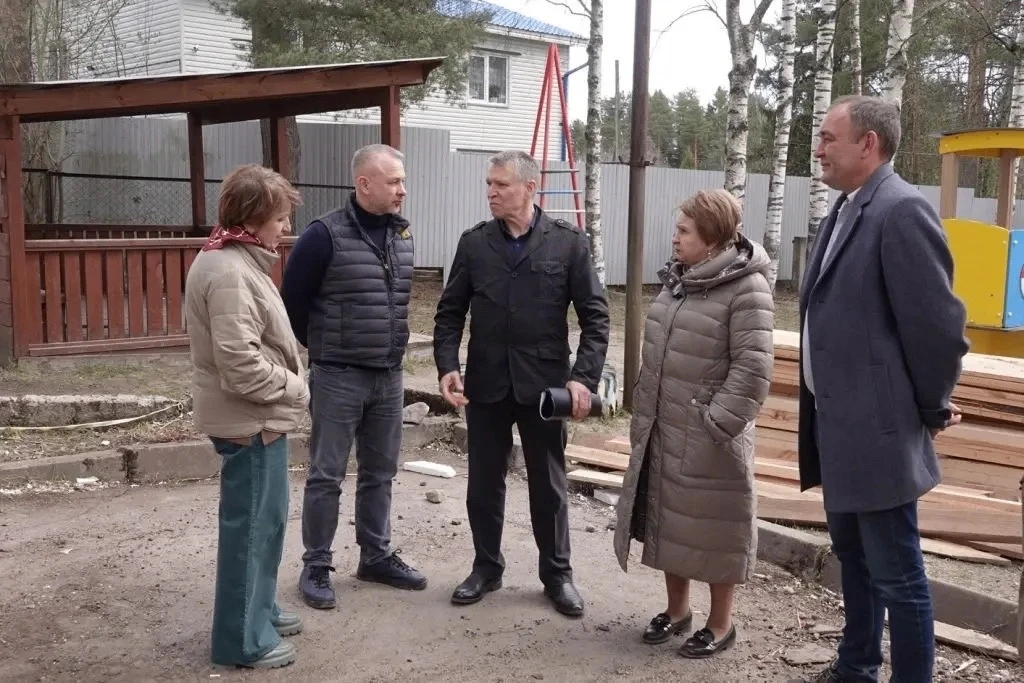 Премьер-министр правительства Карелии Андрей Сергеев проверил социальные объекты в Медвежьегорском о
