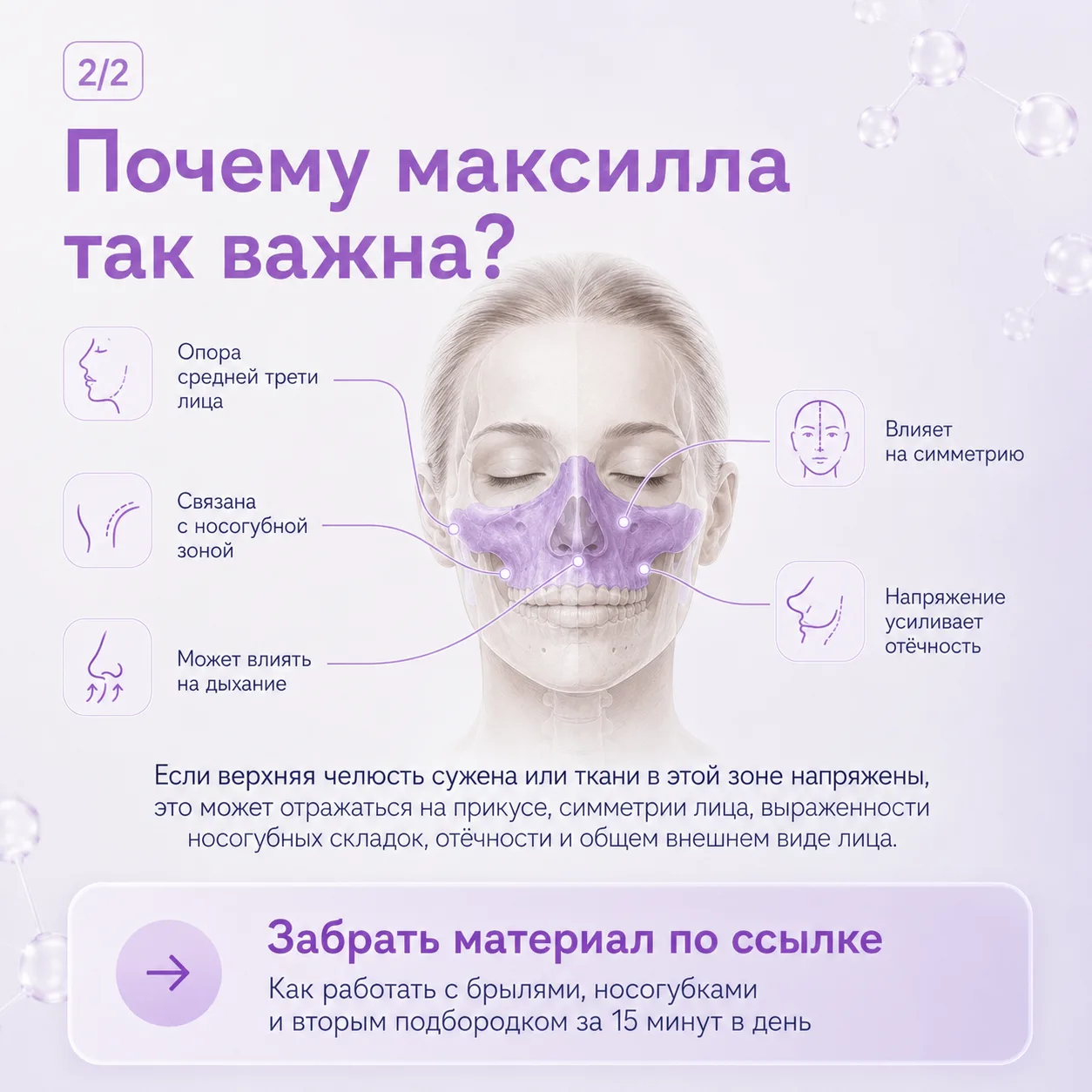 👀Почему с возрастом лицо начинает “плыть”?