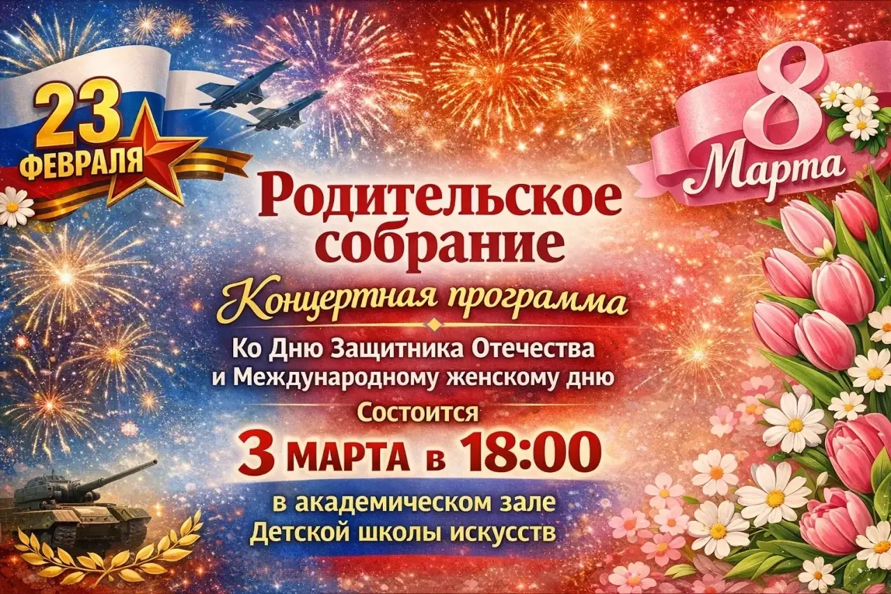❗ Уважаемые родители, приглашаем вас на родительское собрание, посвящённое праздникам Д...