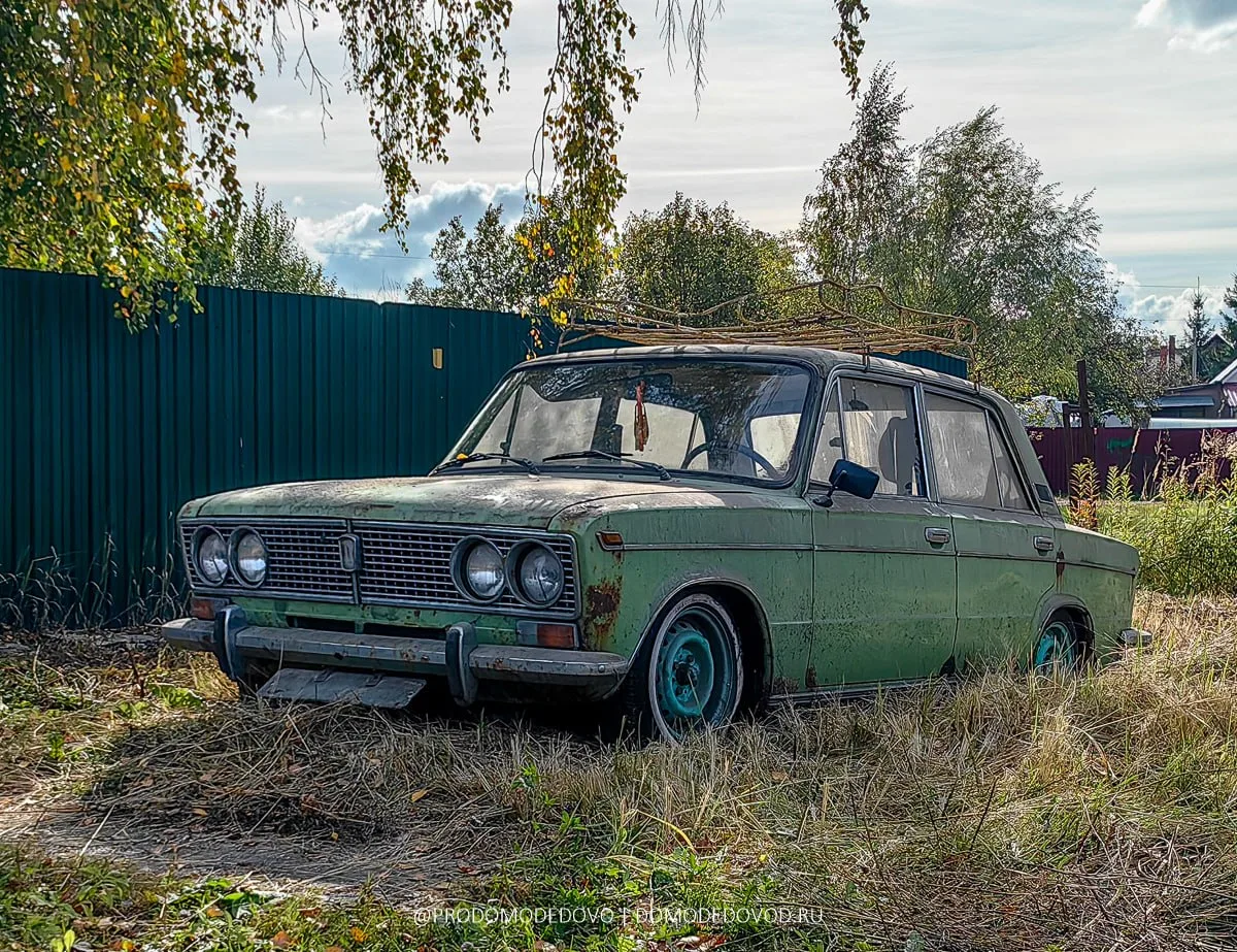 Ретро-автомобиль в Домодедово.