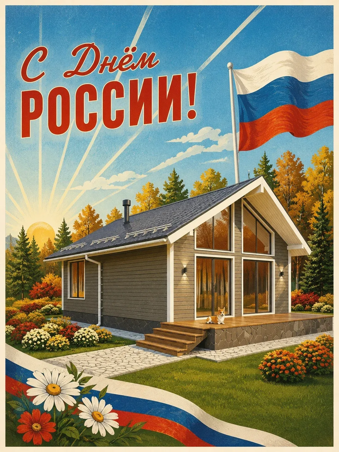 Сегодня мы отмечаем День России. 
Это не просто красная дата в календаре, а символ единства, суверен