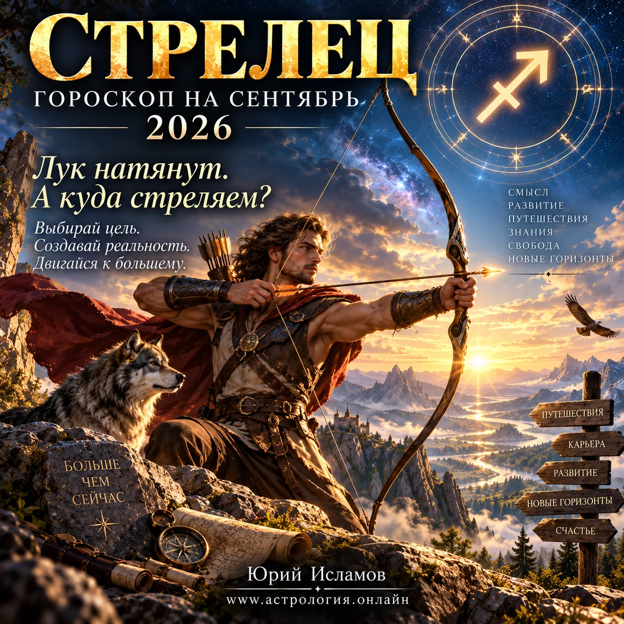 ♐️ СТРЕЛЕЦ. Гороскоп на сентябрь 2026