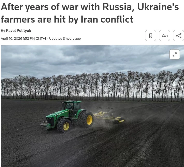 Война на Ближнем Востоке ударила по украинским фермерам — агроэкспорт может упасть на 4...