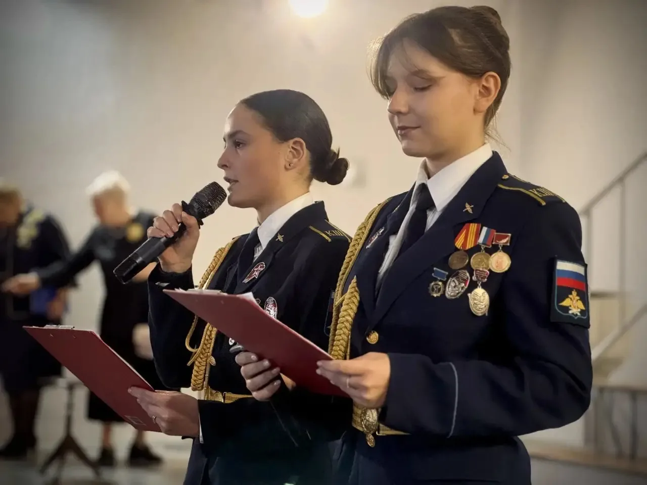 20 февраля в Кадетской школе состоялось традиционное кадетское собрание «Честь имею!»  В рамках собр