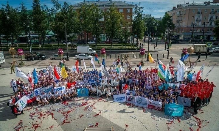 ❗️ Молодые газодобытчики в составе сборной Оренбуржья принимают участие в окружном финале проекта дл