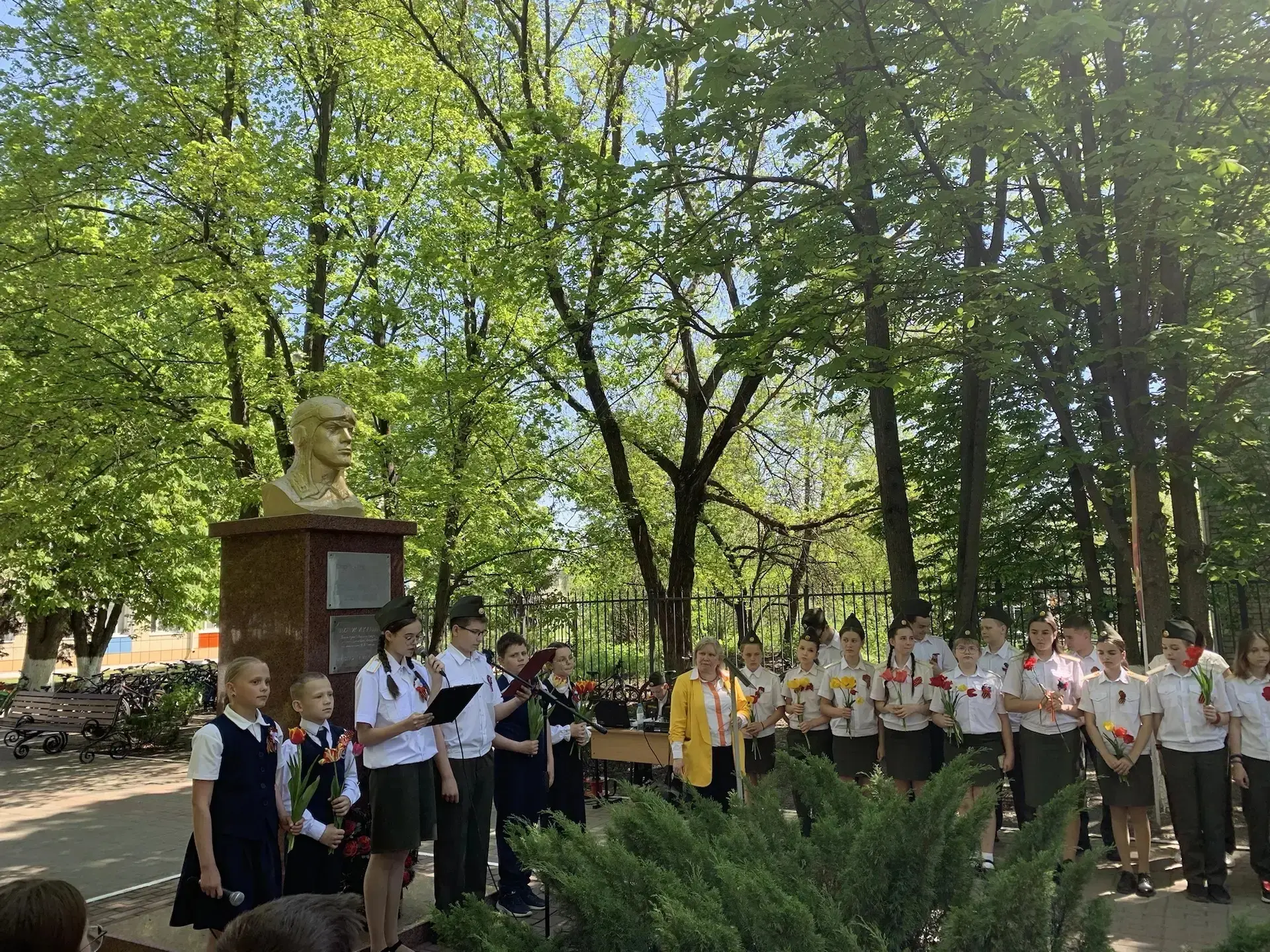 Память священна: митинг в честь 81-й годовщины Великой Победы🔥  ✨В преддверии Дня Великой Победы в н