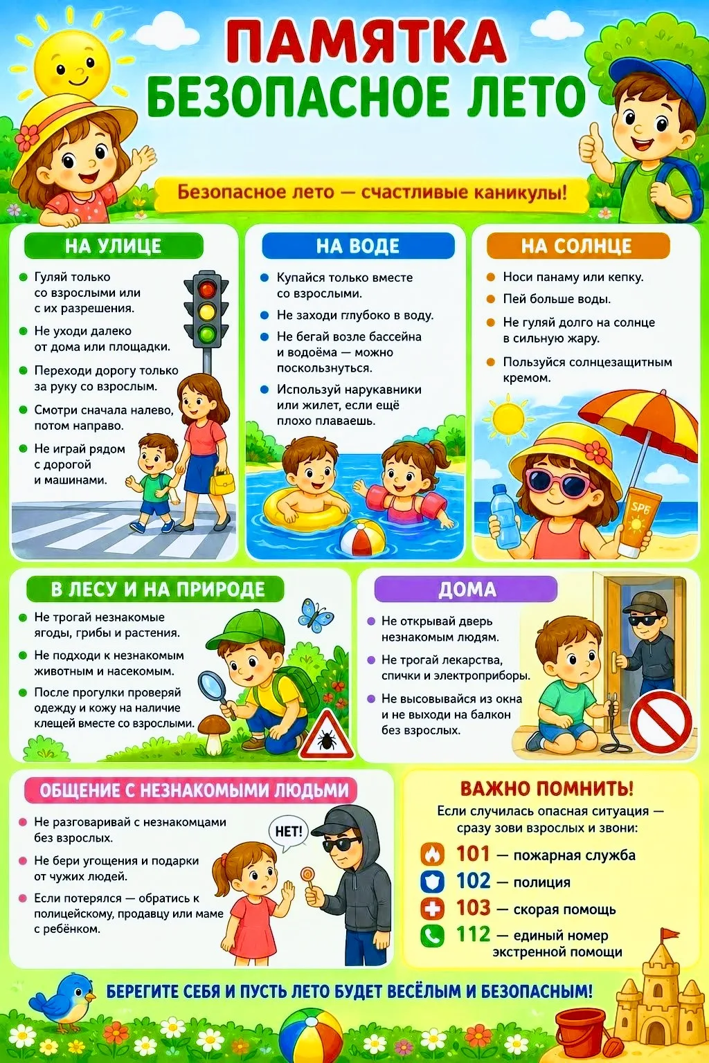 ☀️Дорогие ребята, уважаемые родители!