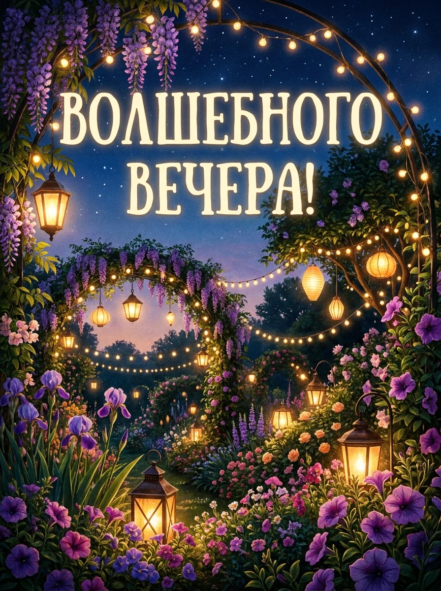 Волшебного вечера!