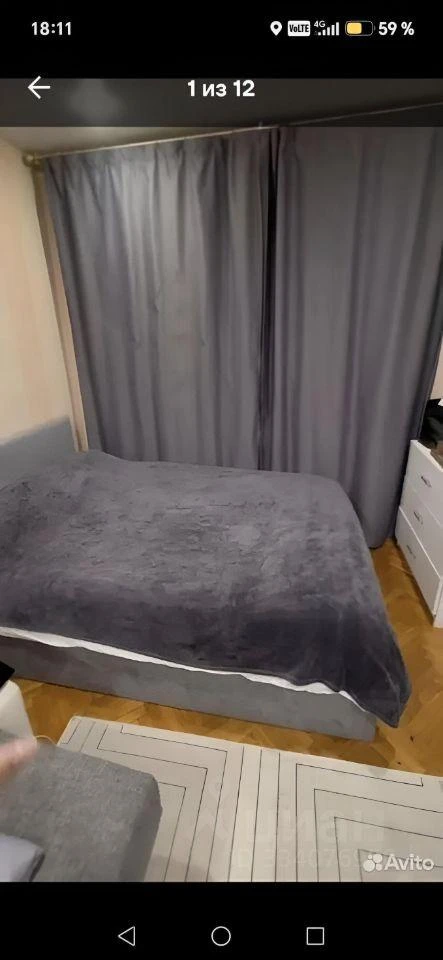 Сдам без посредников: 1-комнатная квартира, 31м²