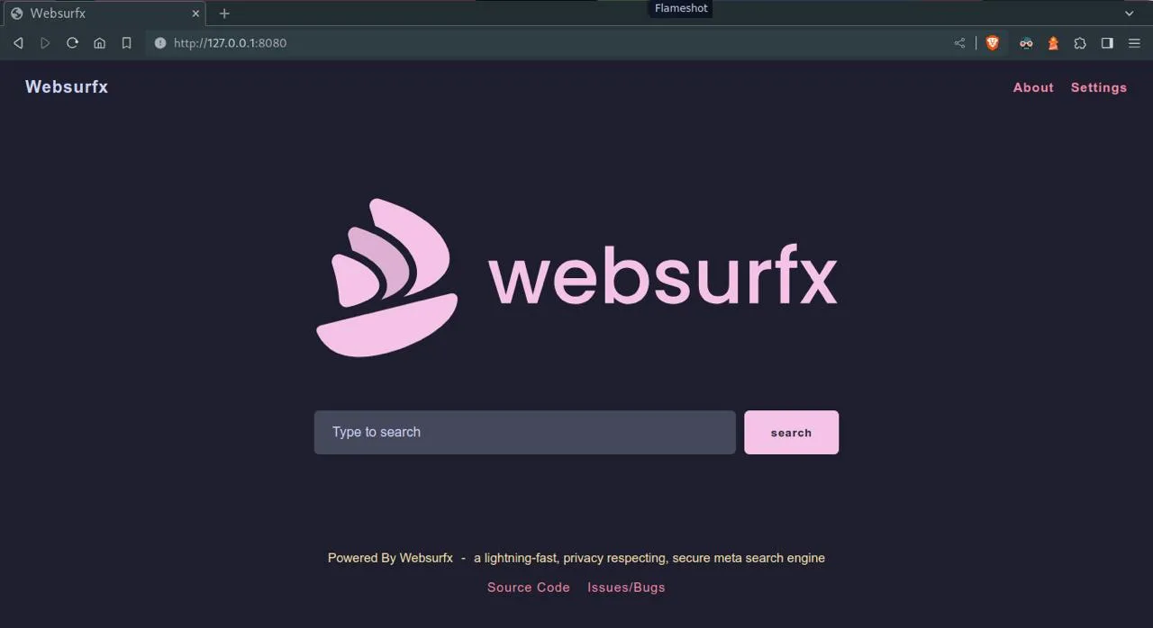 Websurfx  Инструмент для автоматизации взаимодействия с веб-сайтами, позволяющий эмулировать пользов