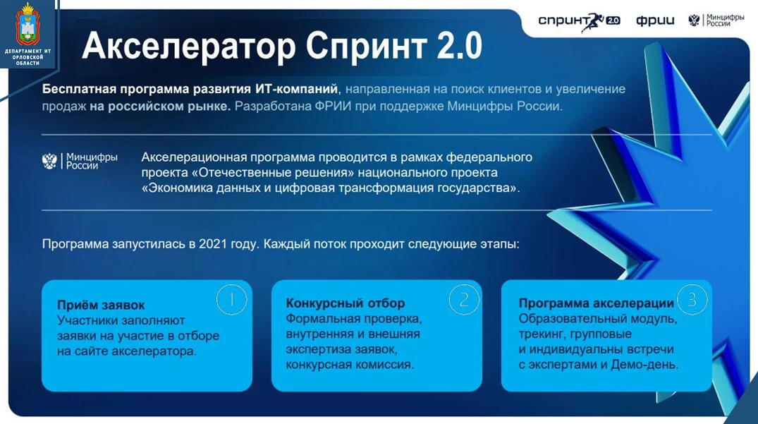 📣ФРИИ запускает третий отбор 2026 года в акселератор Спринт 2.0