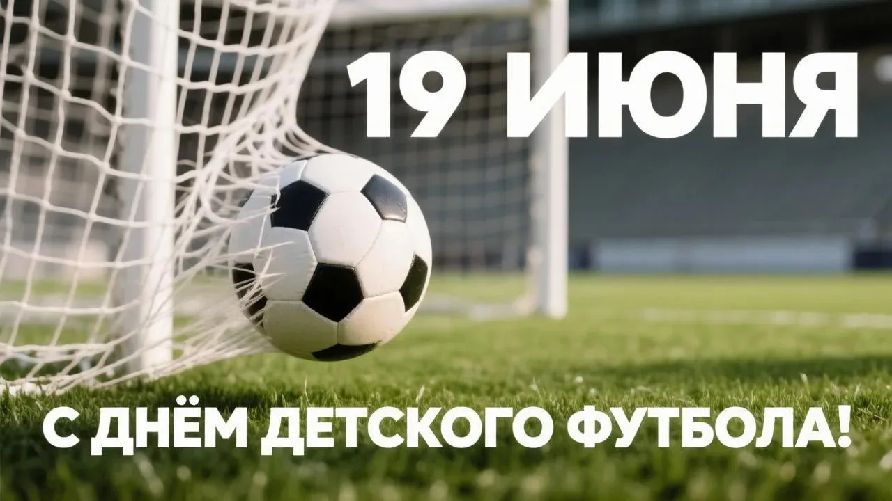 19 июня — Всемирный день детского футбола, учрежденный Организацией объединенных наций. Цель праздни